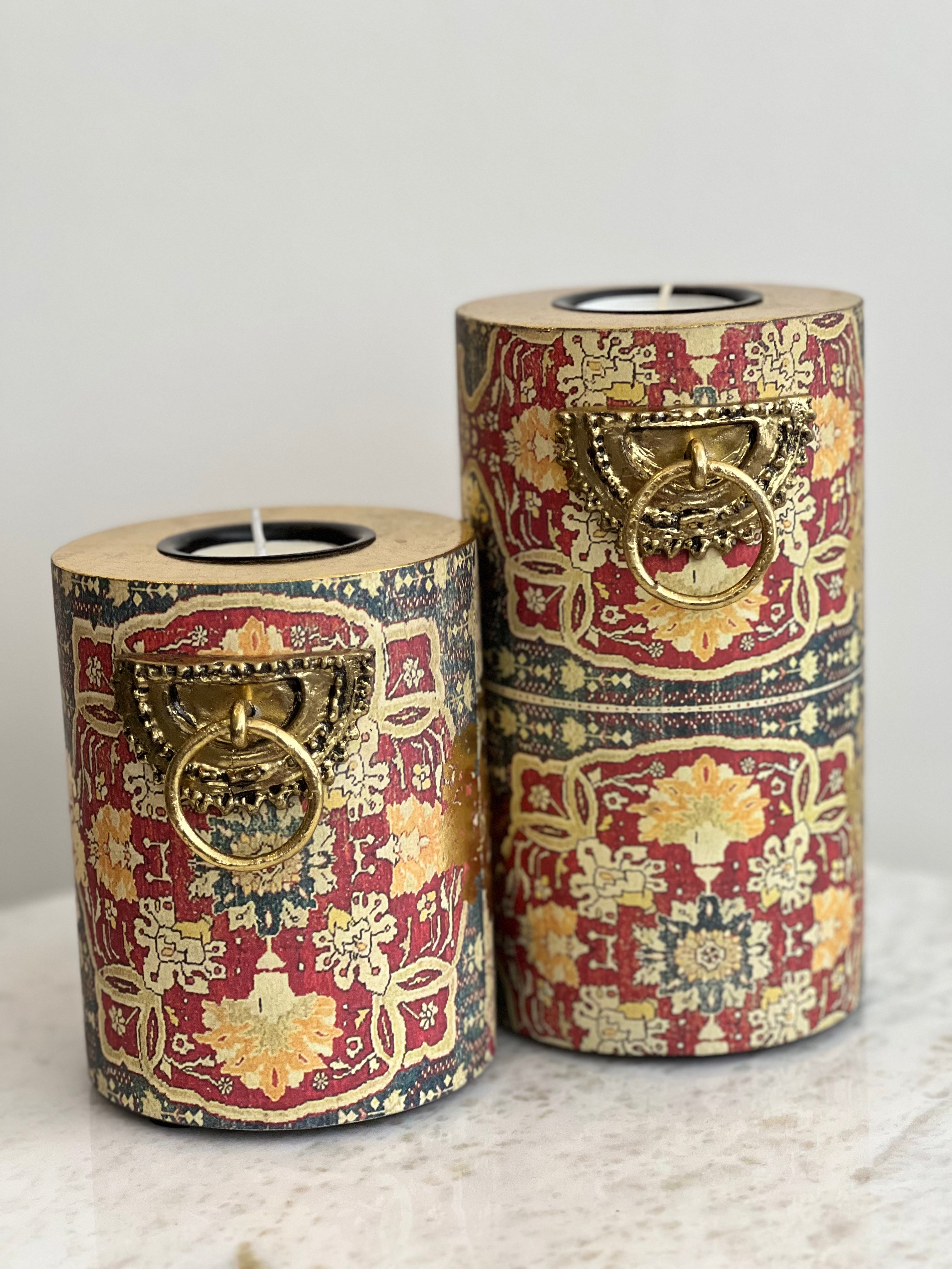 GULNAR Pillar Candle Set