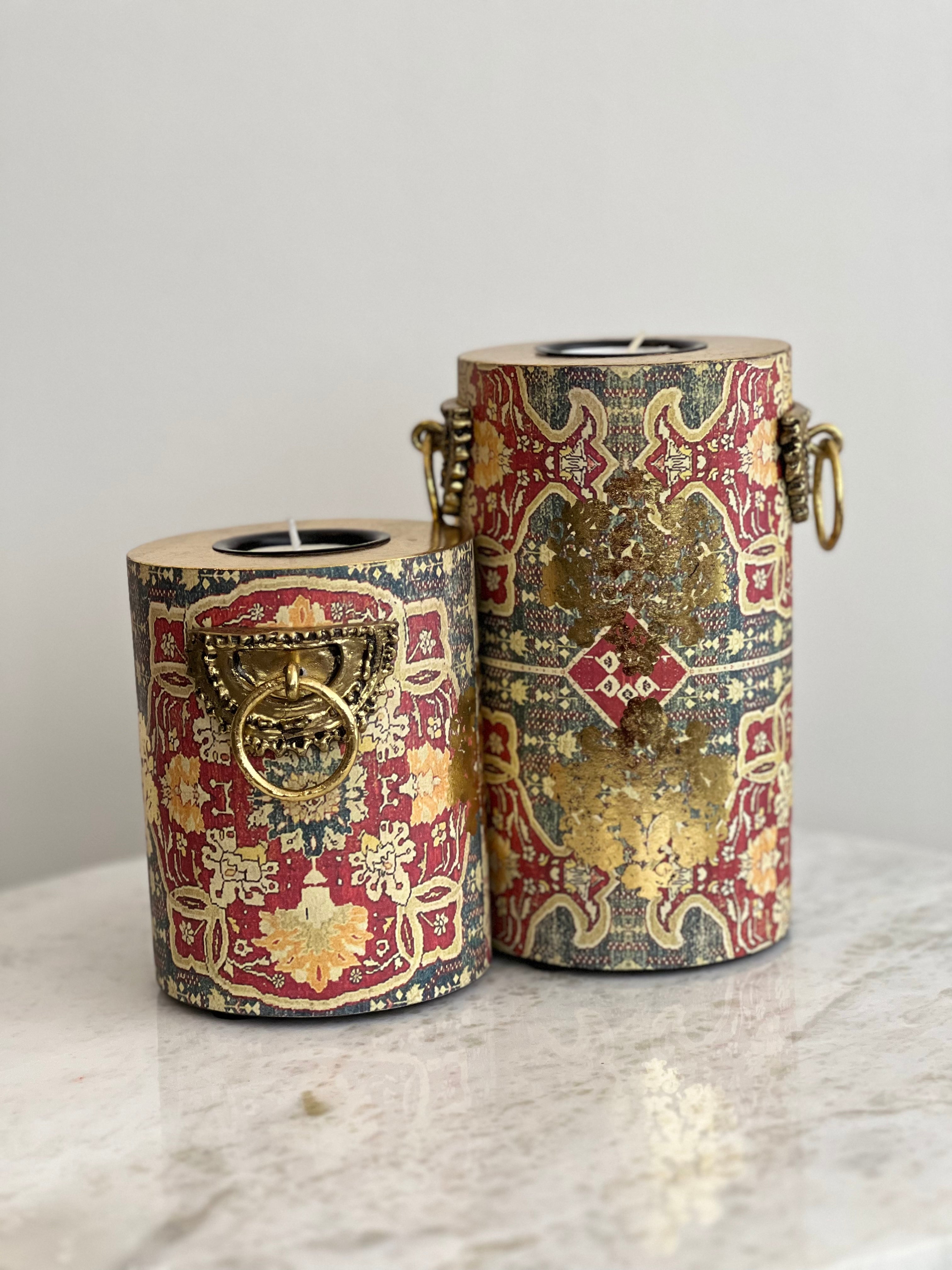 GULNAR Pillar Candle Set